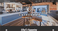 Desktop Screenshot of cathedralhotel.com.au